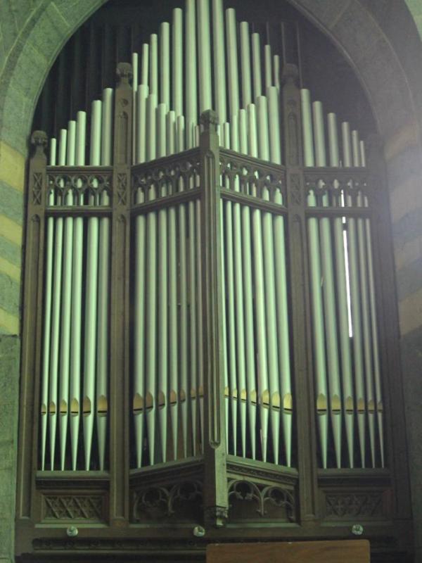 Façade de l'orgue